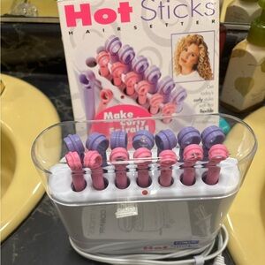 Vintage Conair Hot Sticks Flexible Rollers for Spiral Curls